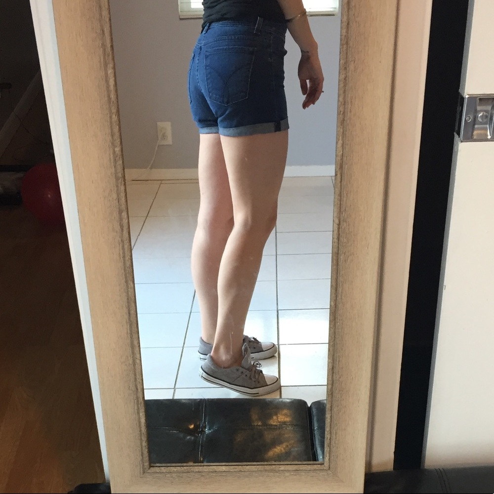 Calvin Klein cutoff shorts
